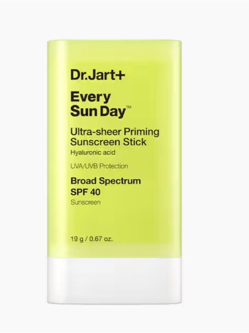 Dr. Jart+ Every Sun Day Ultra-Sheer Sunscreen Stick SPF 40